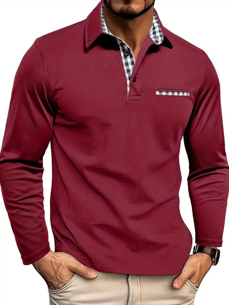 Carlos™ | Polo de Manga Comprida