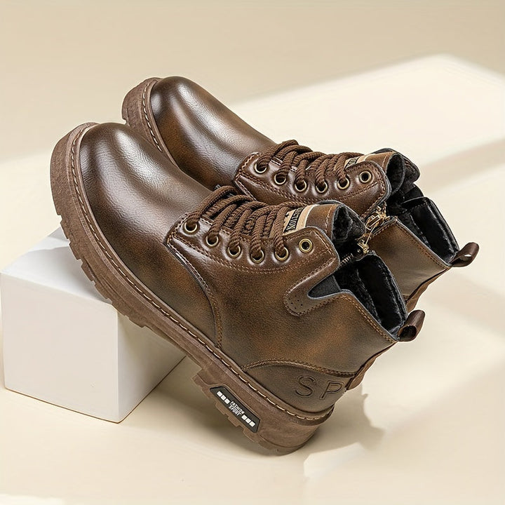 Alex™ | Botas de Cordões Vintage