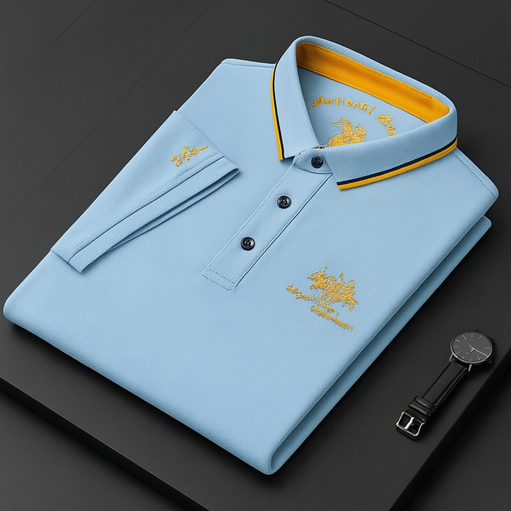 JOSEPH | Polo Clássico de Algodão com Bordado Exclusivo