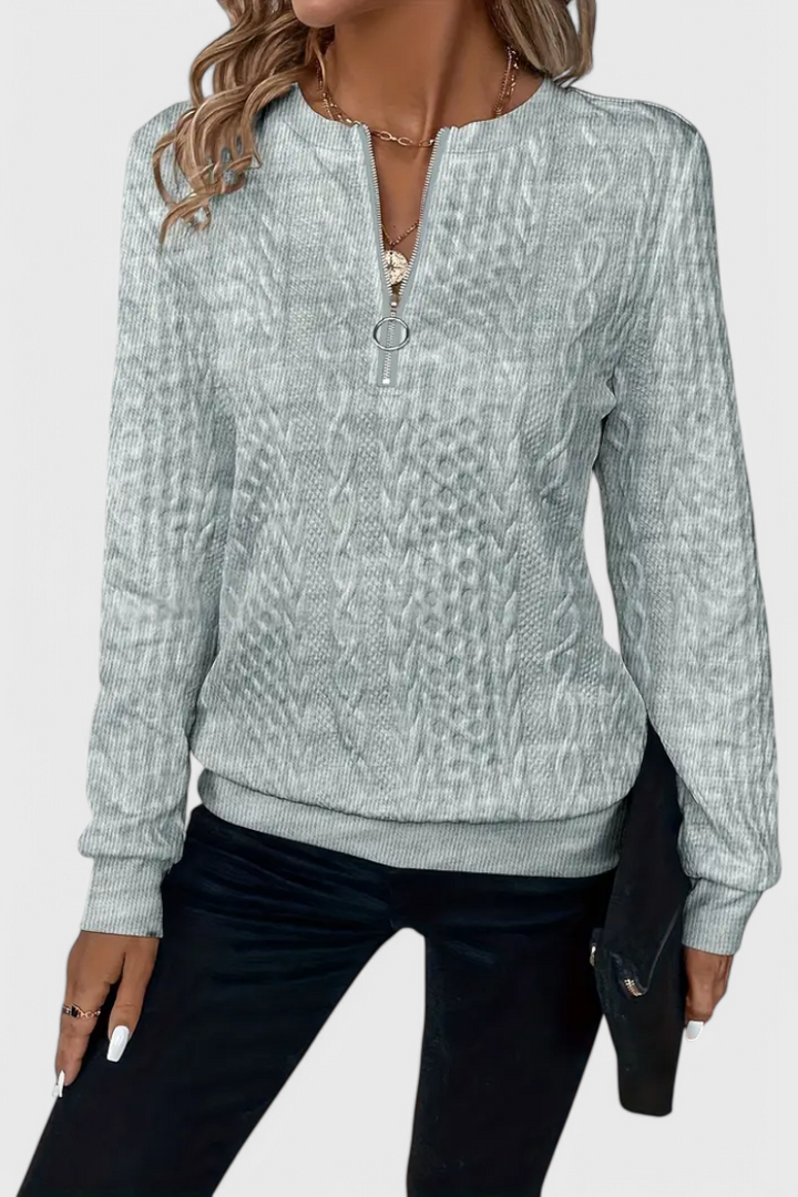 Zoey Camisola de Malha com Fecho Suave