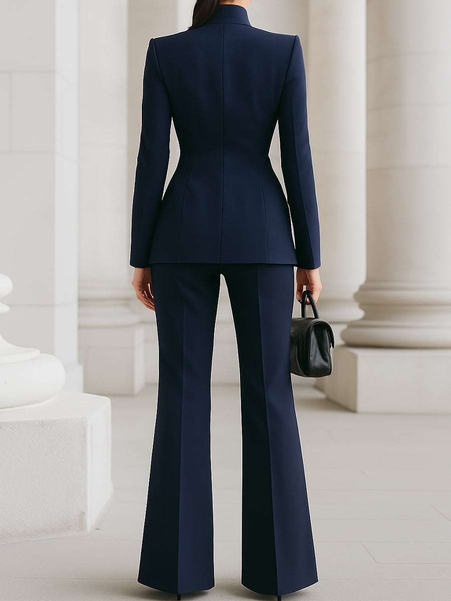 Adrielle Conjunto Elegante de Blazer e Calças