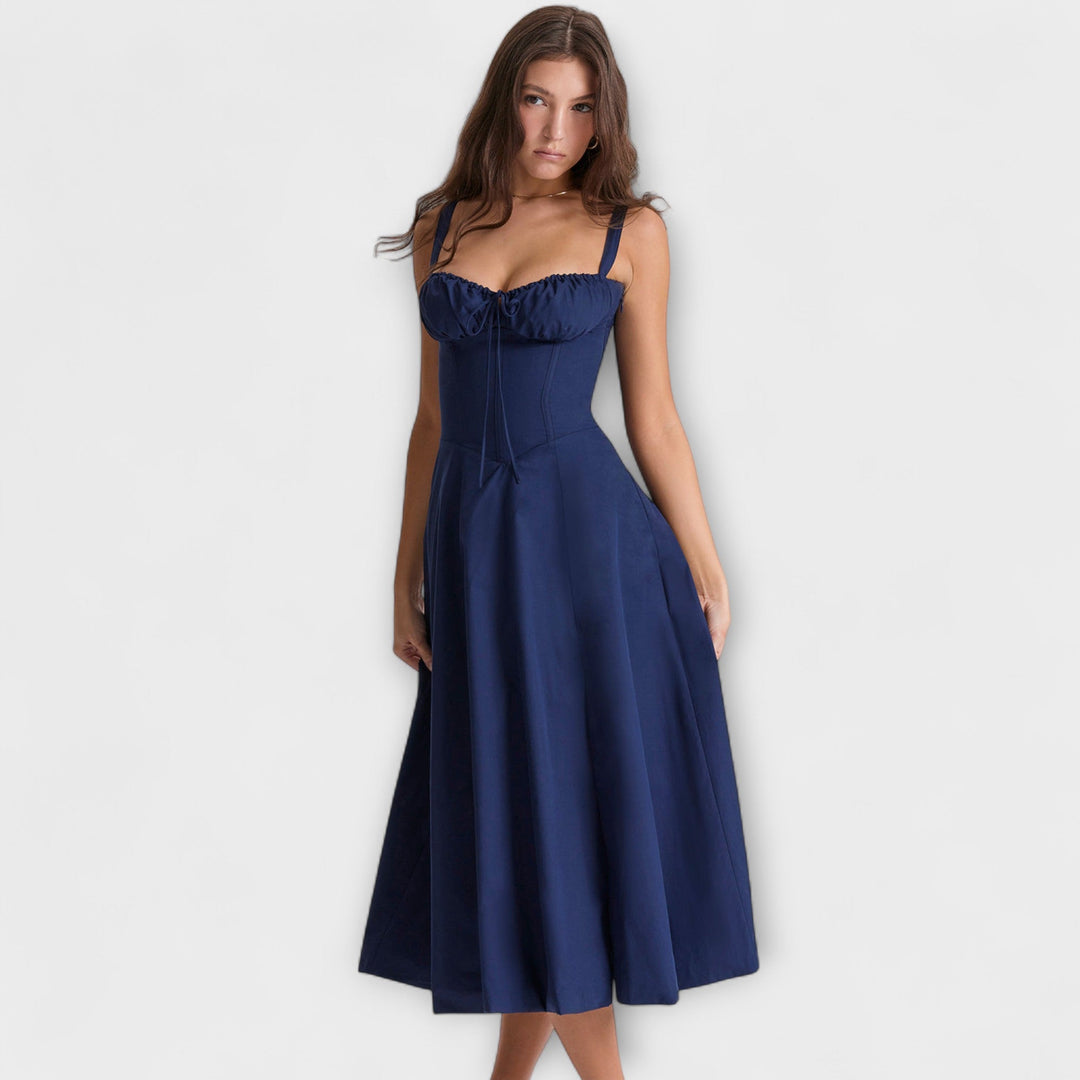Zipporas - Vestido à Medida com Estampado Floral Primaveril Moderno