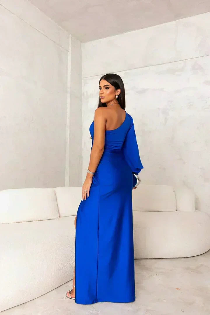 Renata™ | Vestido de Noite Assimétrico