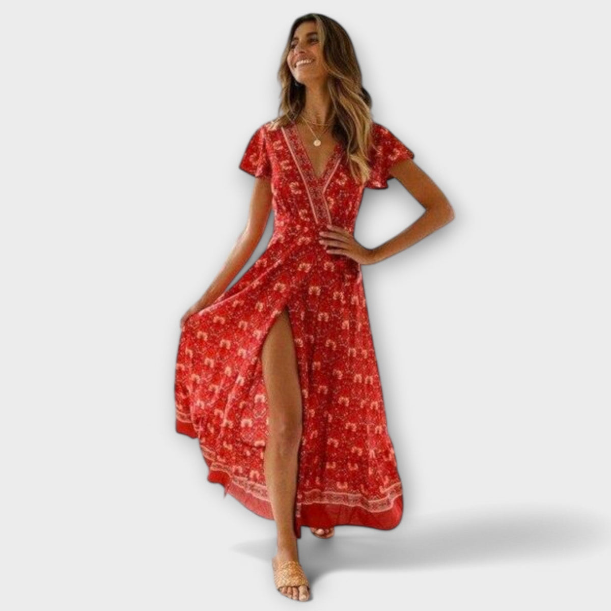 Briony - Vestido Boho Midi