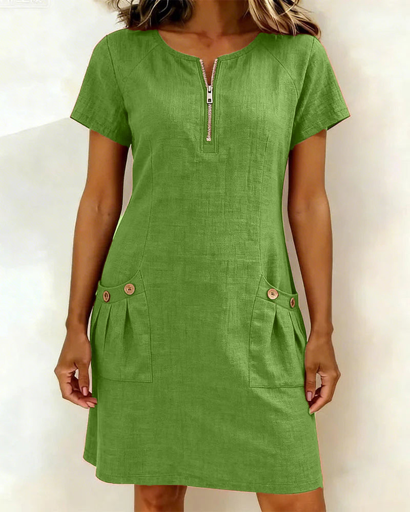 Vestido Lina™ | Elegância natural para o teu dia a dia