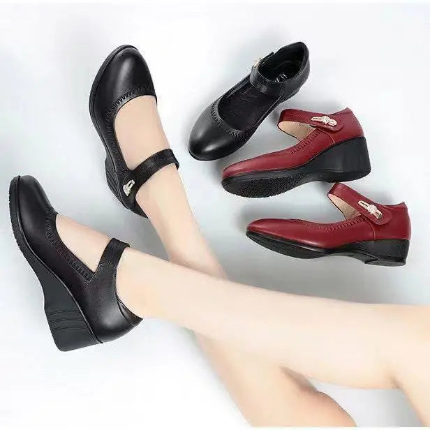 Claudia - Sapatos Elegantes de Salto Médio