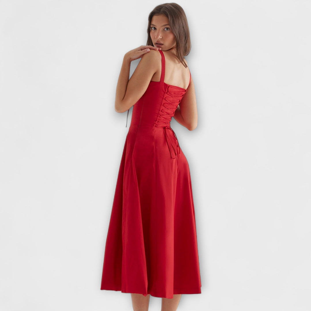 Zipporas - Vestido à Medida com Estampado Floral Primaveril Moderno