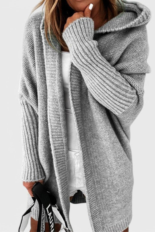 Lovisa Cardigan de Malha com Capuz Oversized