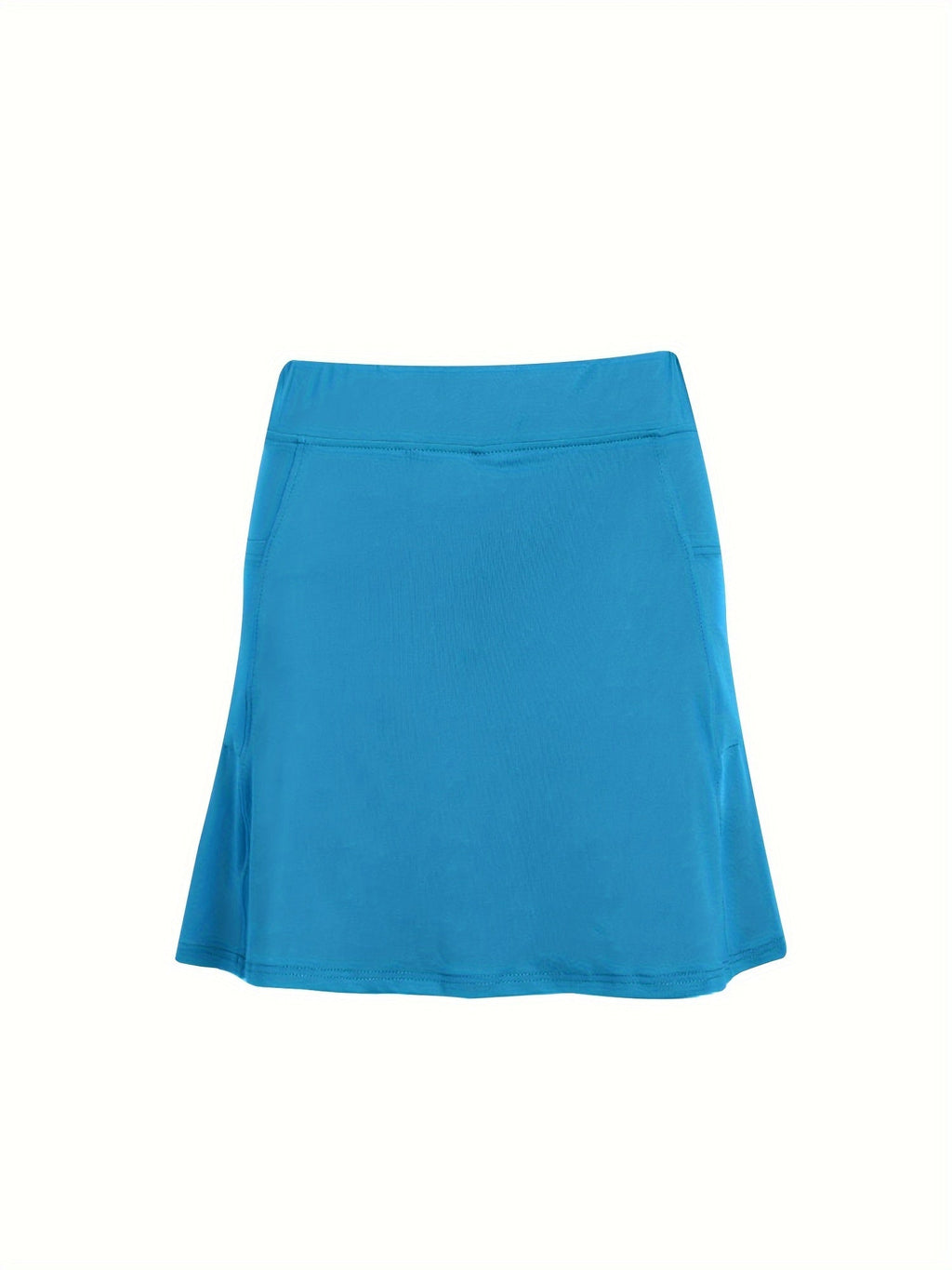 Shorts de cintura alta com saia