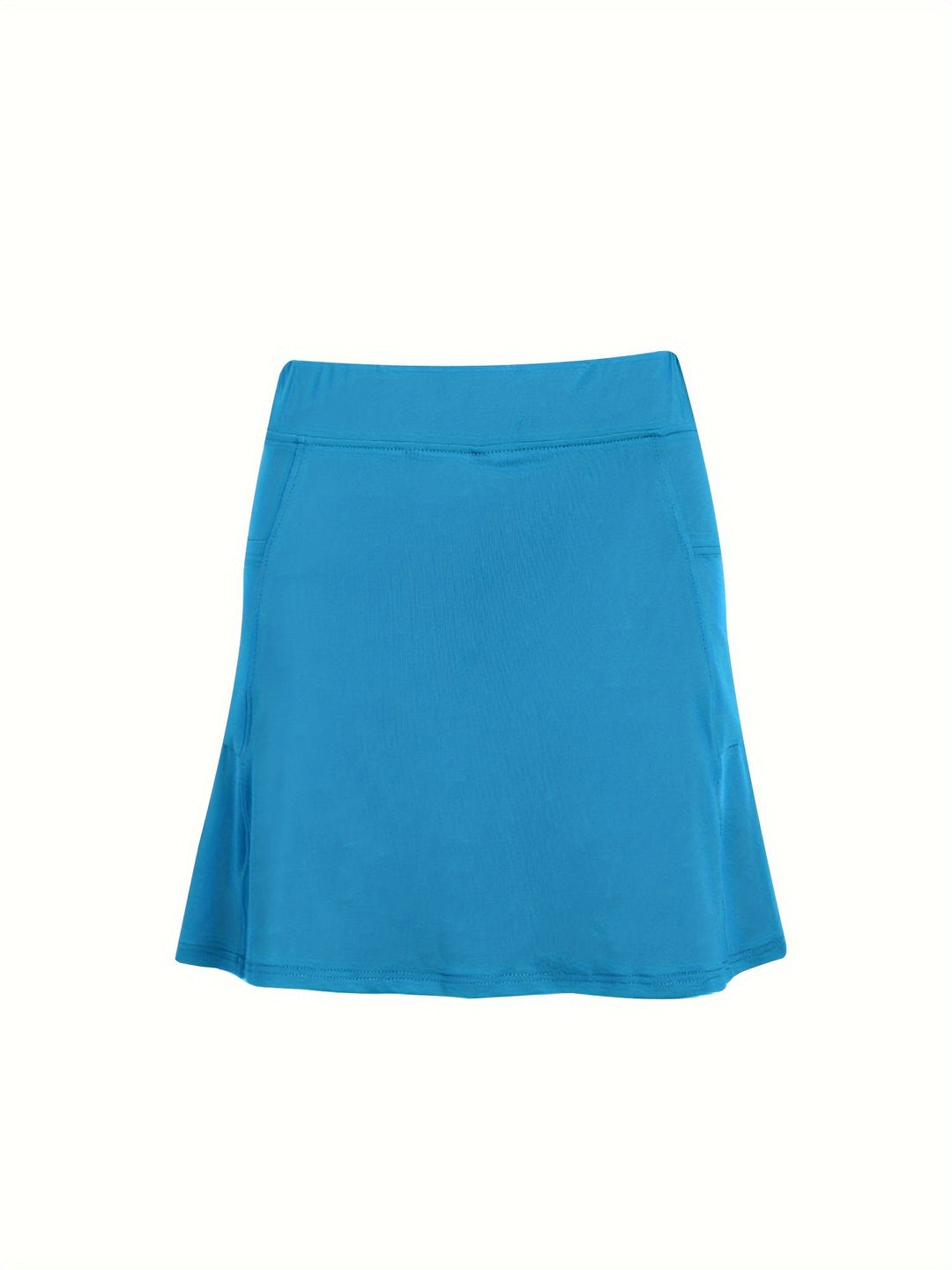 Shorts de cintura alta com saia