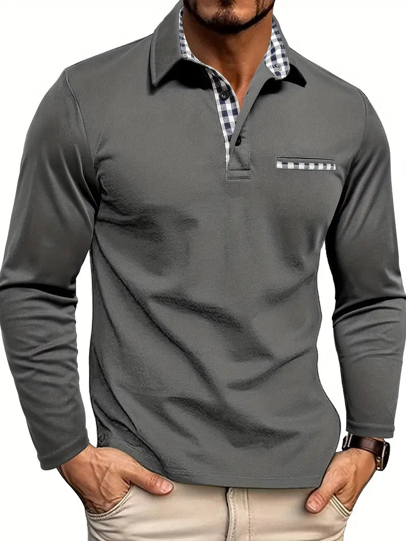 Carlos™ | Polo de Manga Comprida