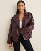 Jimena | Casaco de Couro Uptown