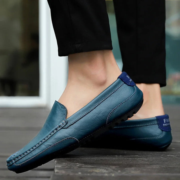 Mocassins de Couro Vintage