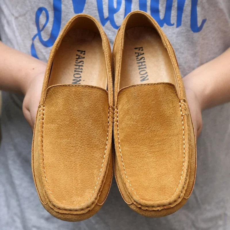 Mocassins Elegantes de Camurça Premium