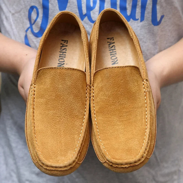 Mocassins Elegantes de Camurça Premium