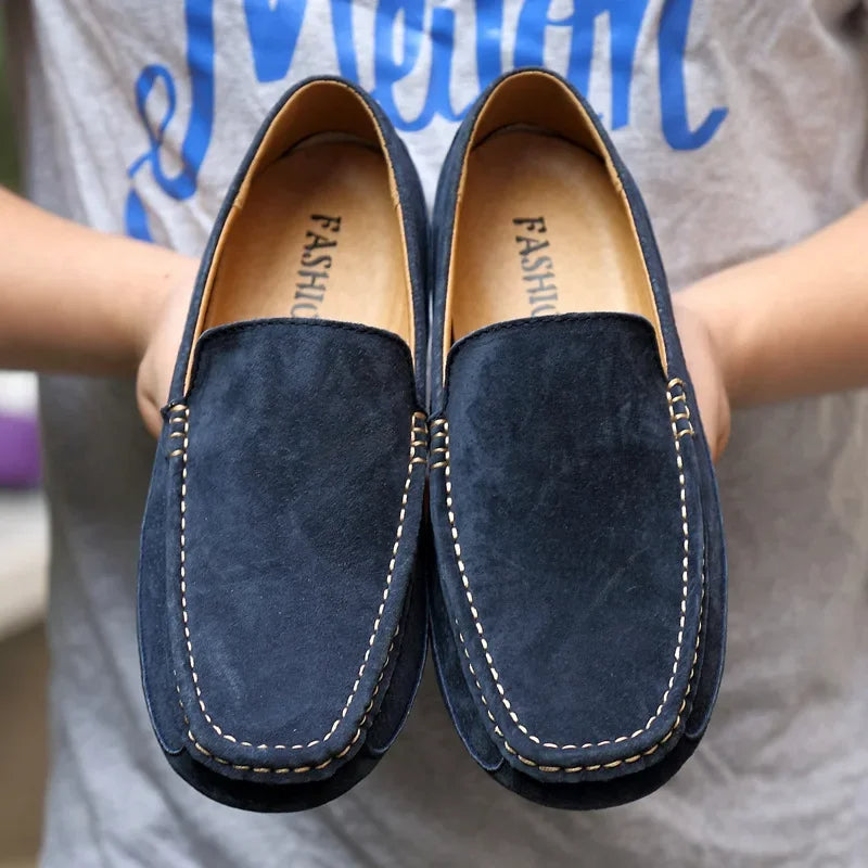 Mocassins Elegantes de Camurça Premium