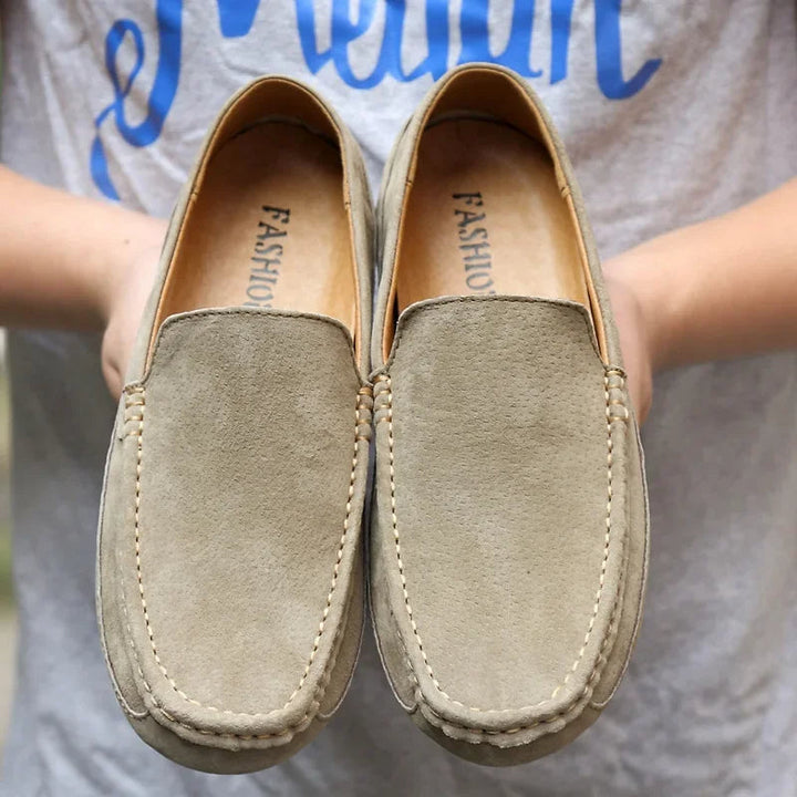 Mocassins Elegantes de Camurça Premium