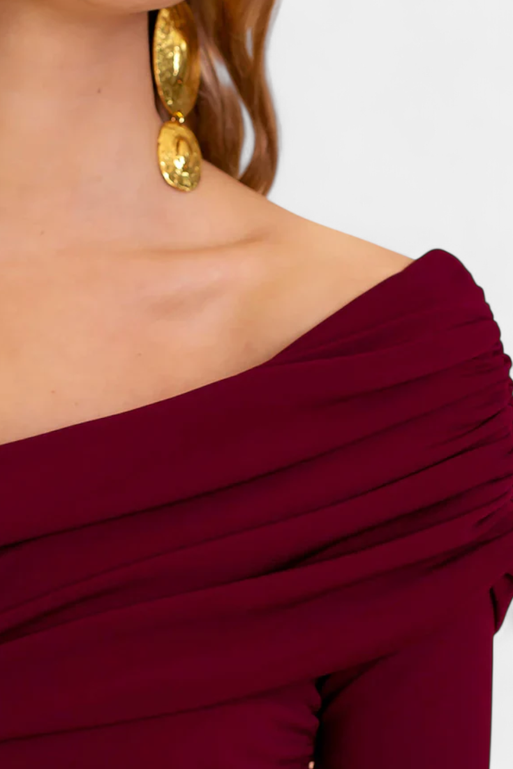 Noalla Macacão Elegante de Um Ombro