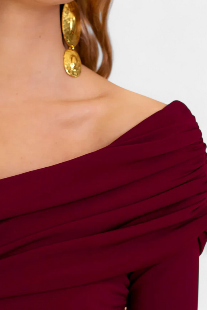 Noalla Macacão Elegante de Um Ombro