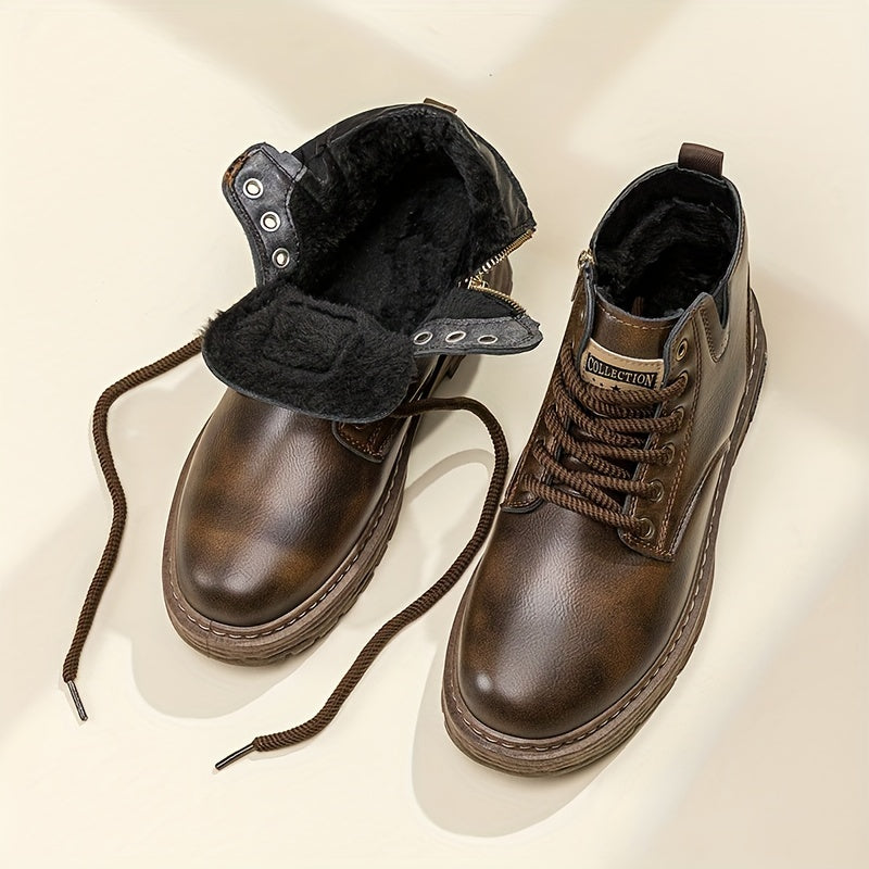 Alex™ | Botas de Cordões Vintage