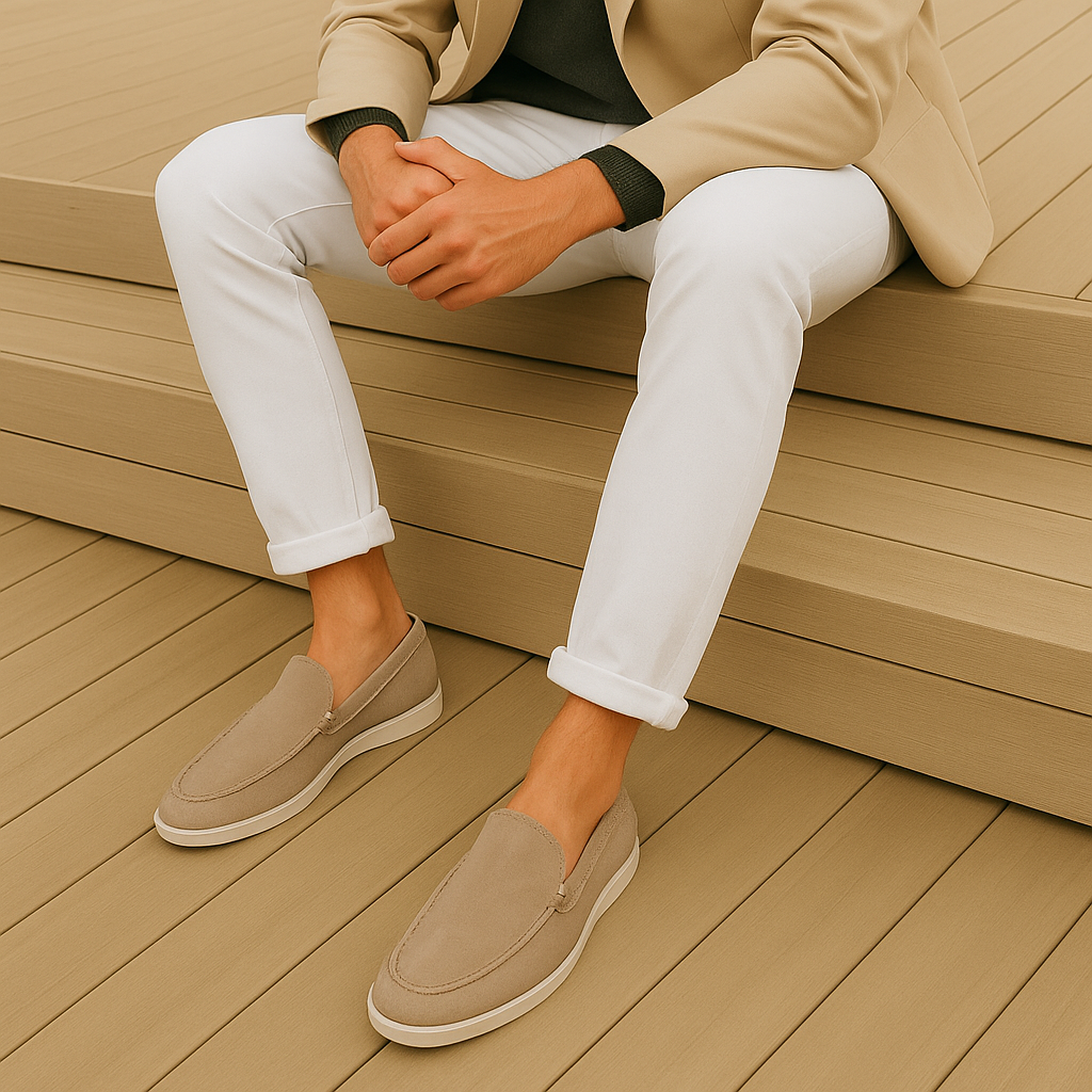 Mocassins Elegantes de Camurça
