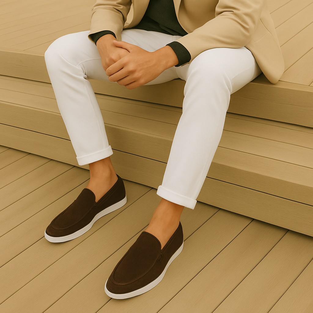 Mocassins Elegantes de Camurça