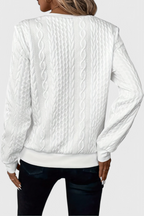 Zoey Camisola de Malha com Fecho Suave