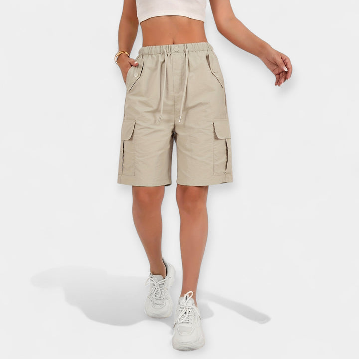 Shorts cargo de verão para mulher