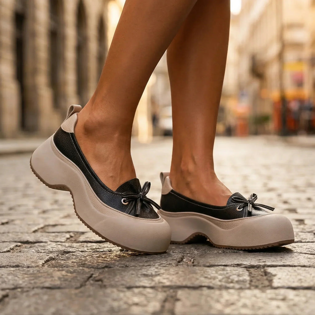 Luma Bella - Sapatos Acolchoados sem Fecho