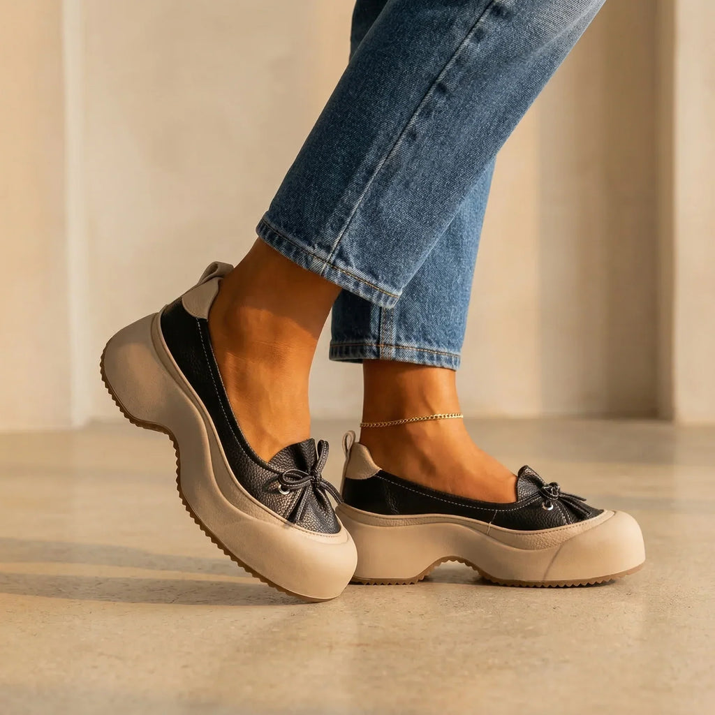 Luma Bella - Sapatos Acolchoados sem Fecho