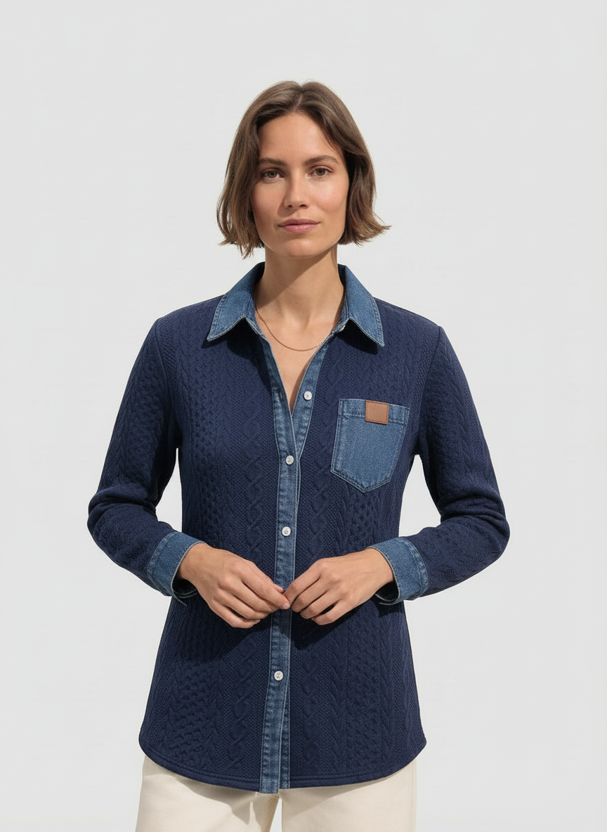 Lucía | Top de Malha Estilo Ganga