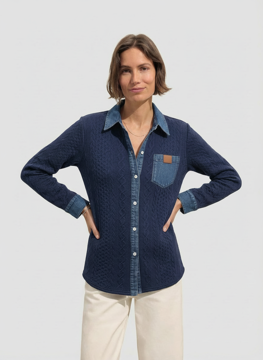 Lucía | Top de Malha Estilo Ganga