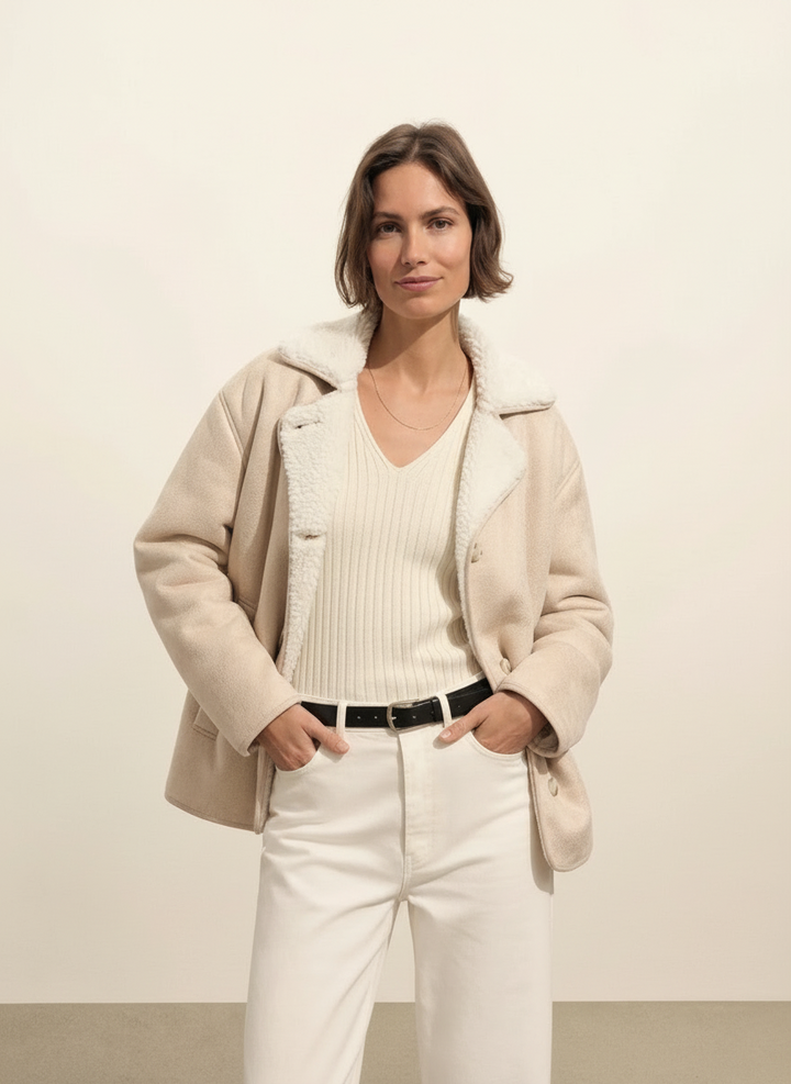 CLARA™ | Casaco Tipo Aviador