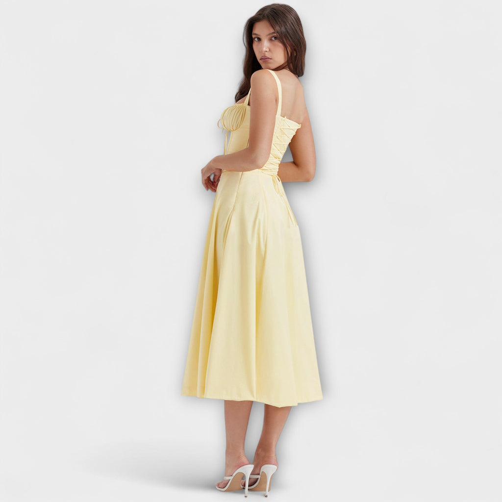 Zipporas - Vestido à Medida com Estampado Floral Primaveril Moderno