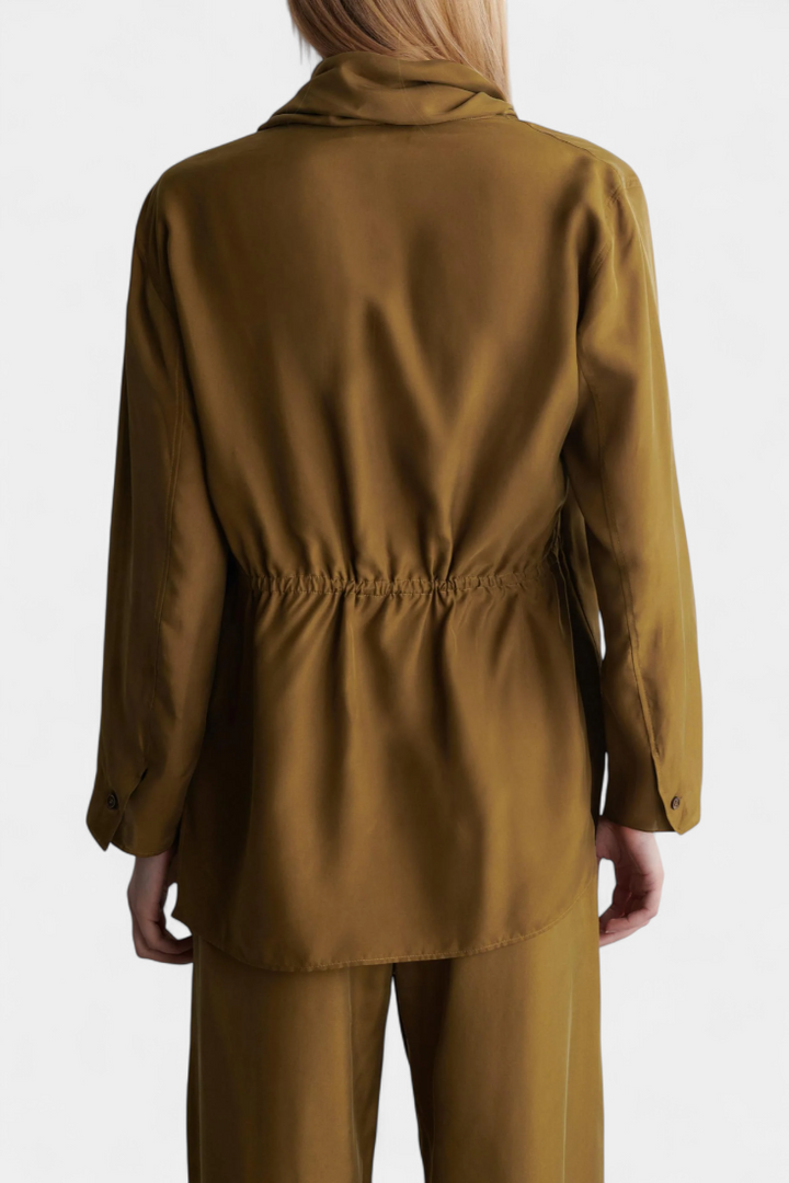 Sue Conjunto de Blazer com Lapela e Calças a Condizer