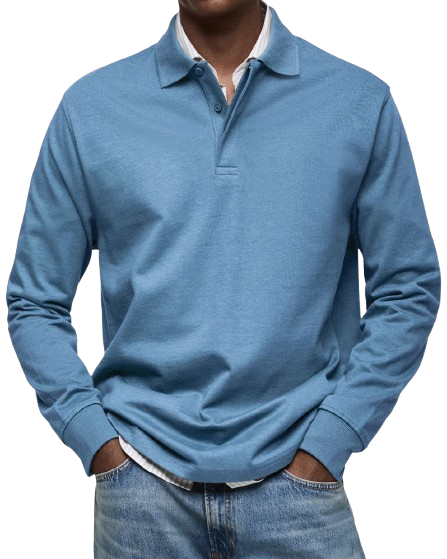 Alberto | Polo de Manga Comprida Luxuoso