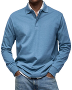 Alberto | Polo de Manga Comprida Luxuoso