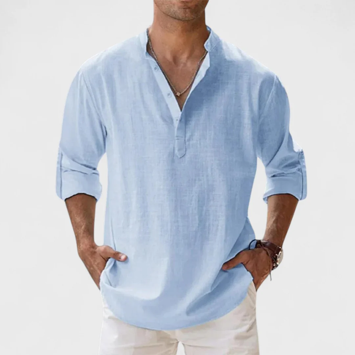 Marco | Camisa de Corte Moderno e Elegância Natural