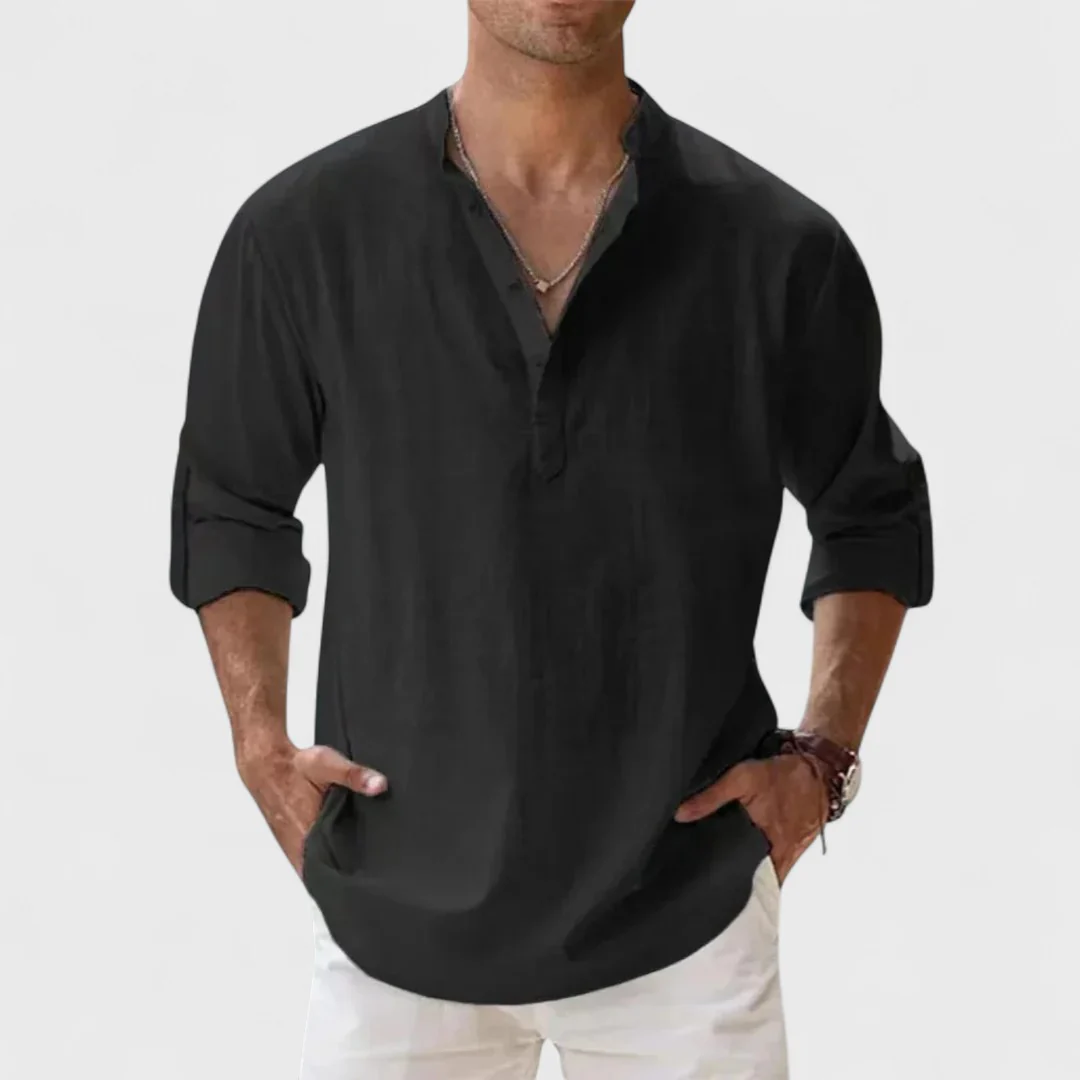 Marco | Camisa de Corte Moderno e Elegância Natural