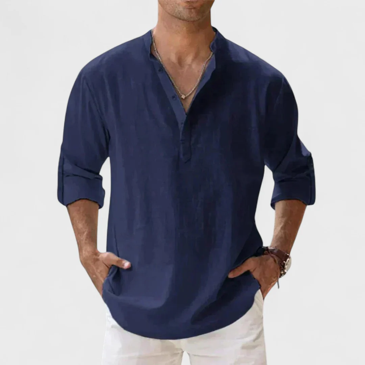 Marco | Camisa de Corte Moderno e Elegância Natural