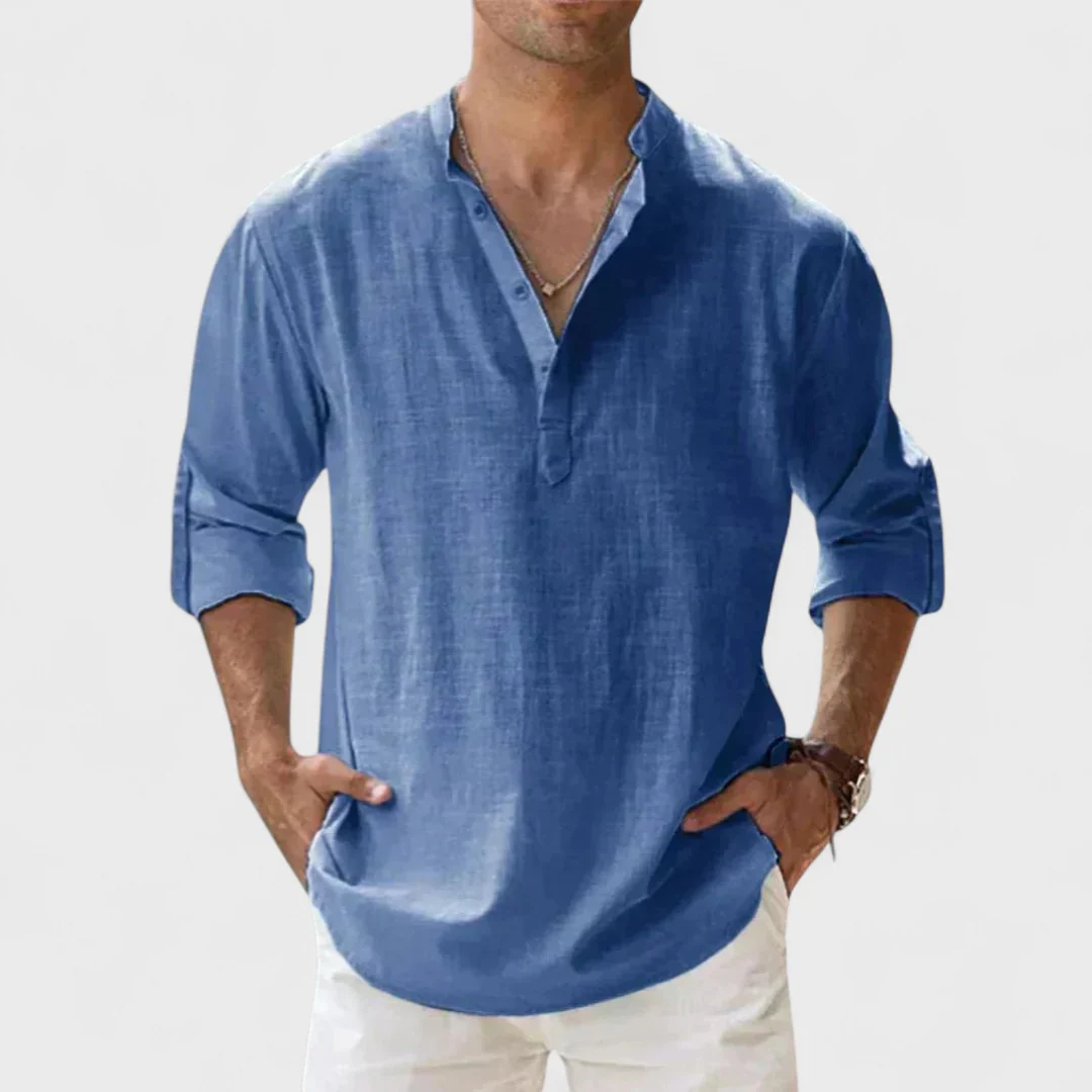 Marco | Camisa de Corte Moderno e Elegância Natural