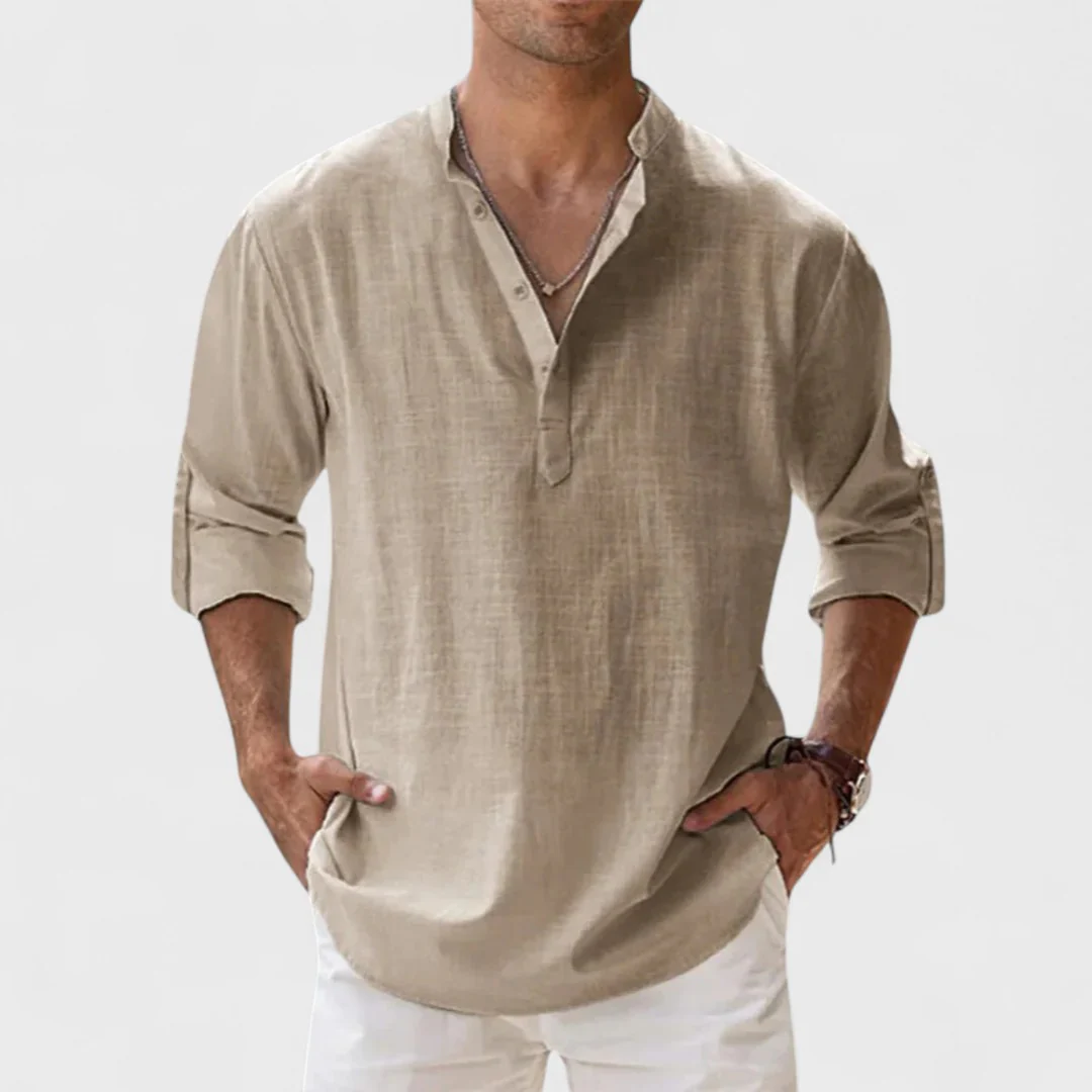 Marco | Camisa de Corte Moderno e Elegância Natural