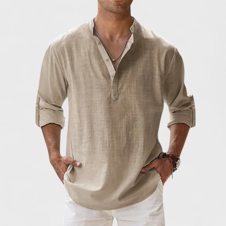 Marco | Camisa de Corte Moderno e Elegância Natural