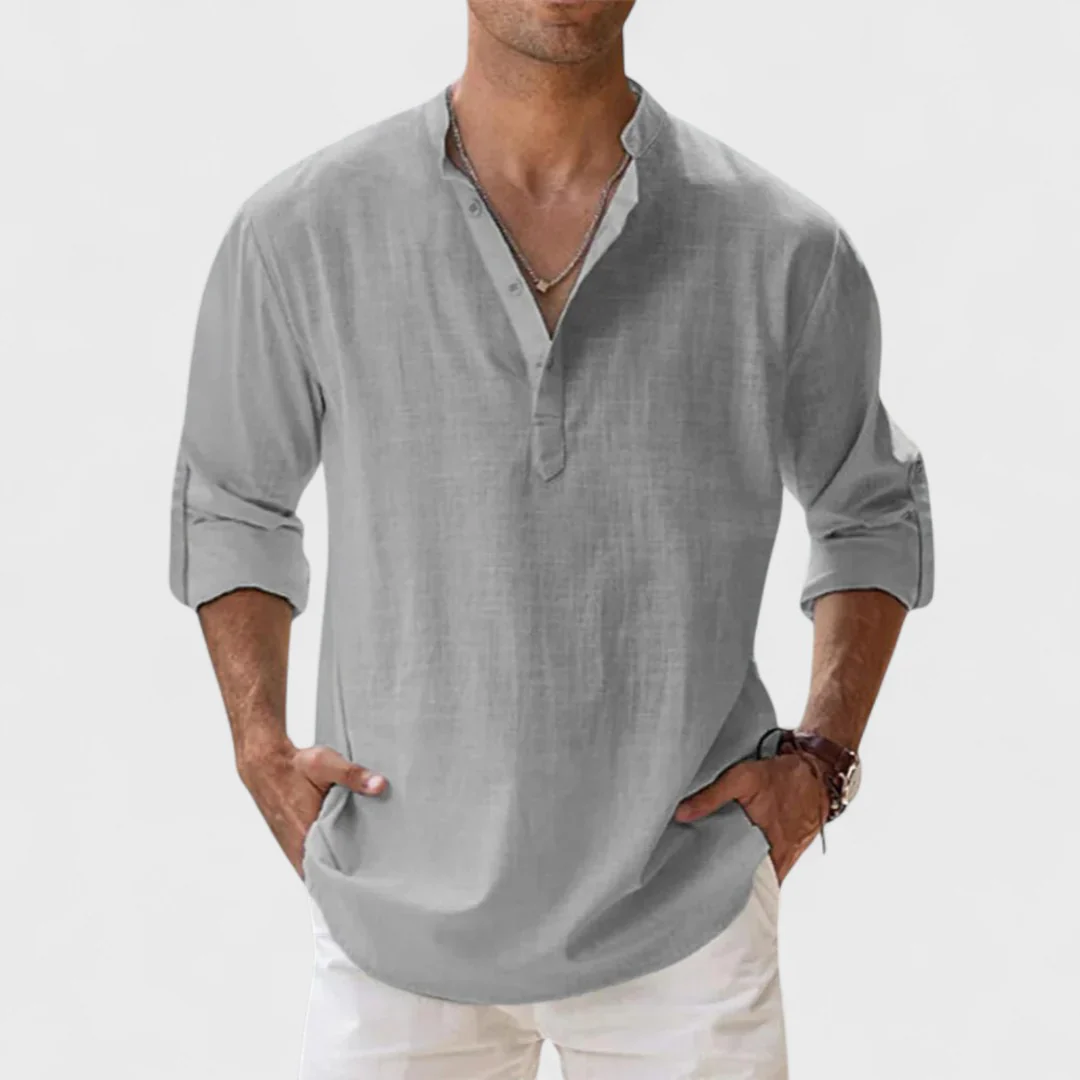 Marco | Camisa de Corte Moderno e Elegância Natural