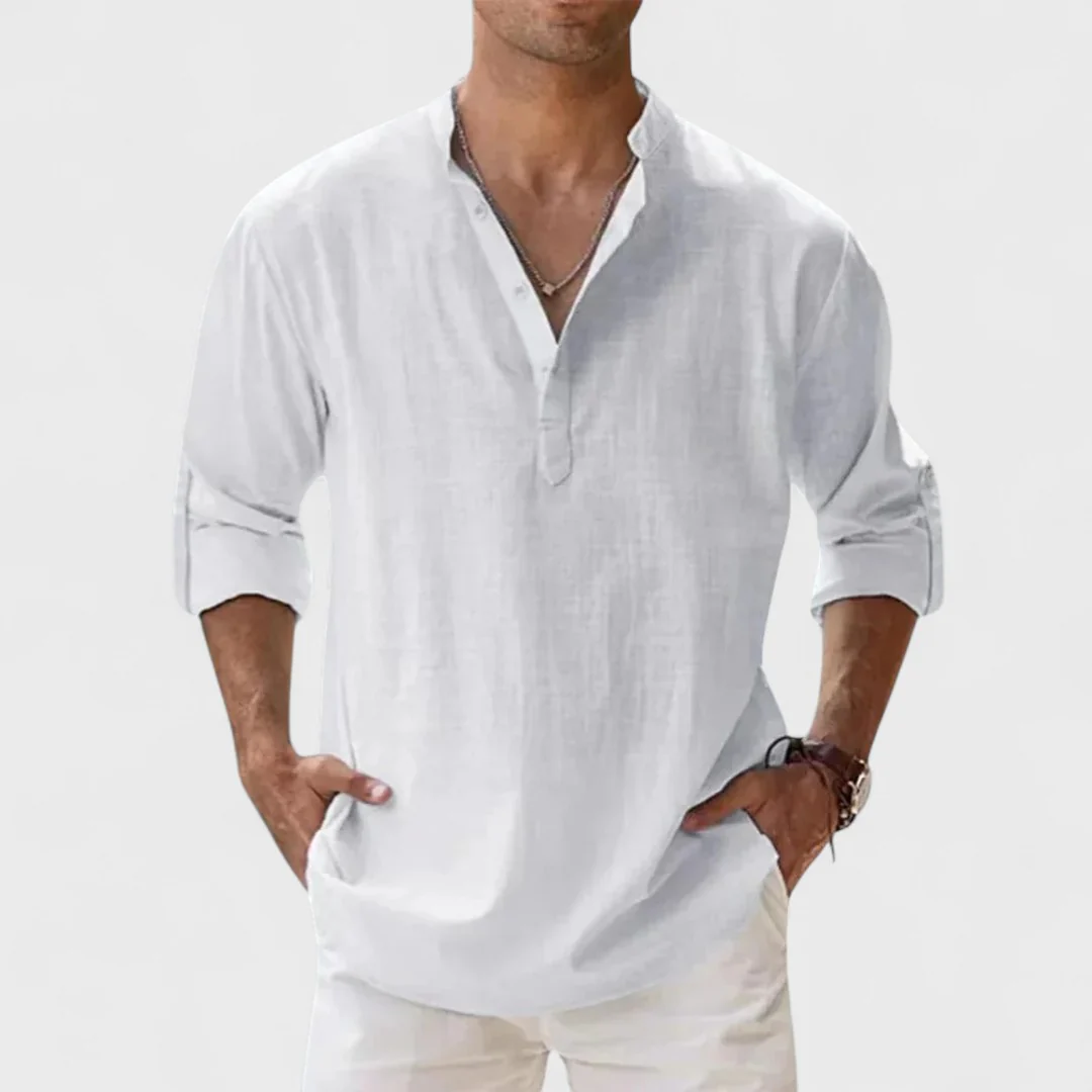 Marco | Camisa de Corte Moderno e Elegância Natural