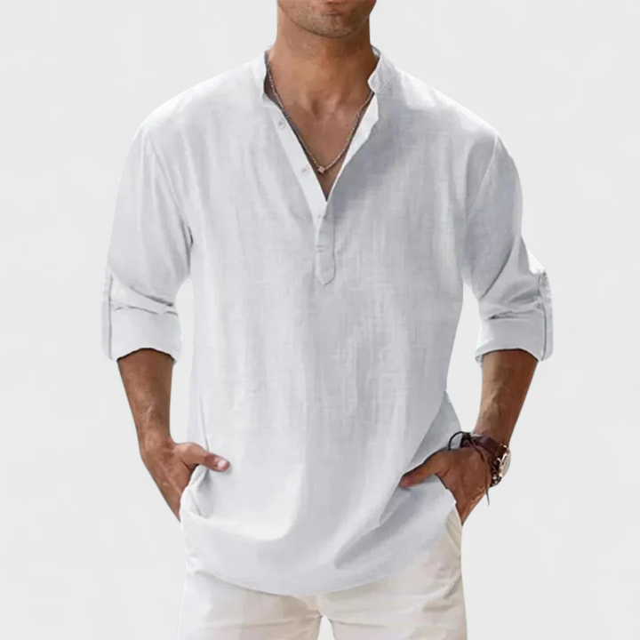 Marco | Camisa de Corte Moderno e Elegância Natural