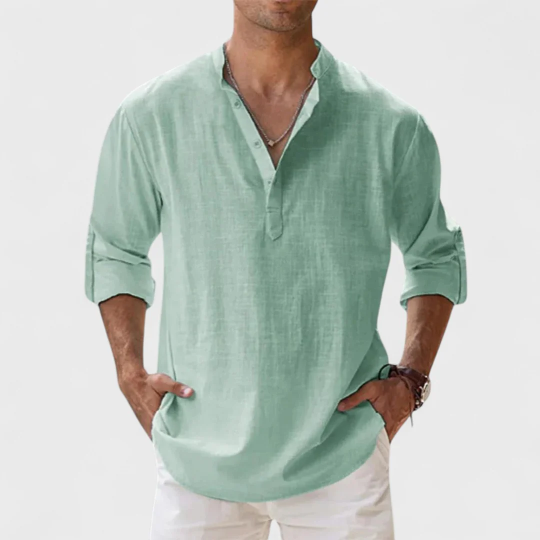 Marco | Camisa de Corte Moderno e Elegância Natural