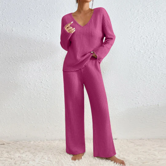 Vivienne Conjunto de Duas Peças com Top e Calças