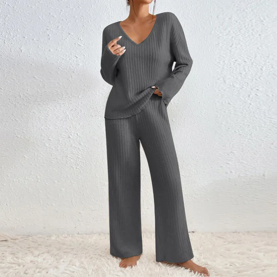 Vivienne Conjunto de Duas Peças com Top e Calças