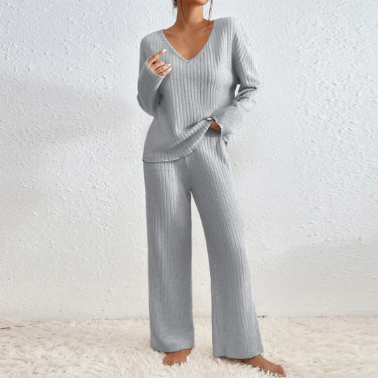 Vivienne Conjunto de Duas Peças com Top e Calças